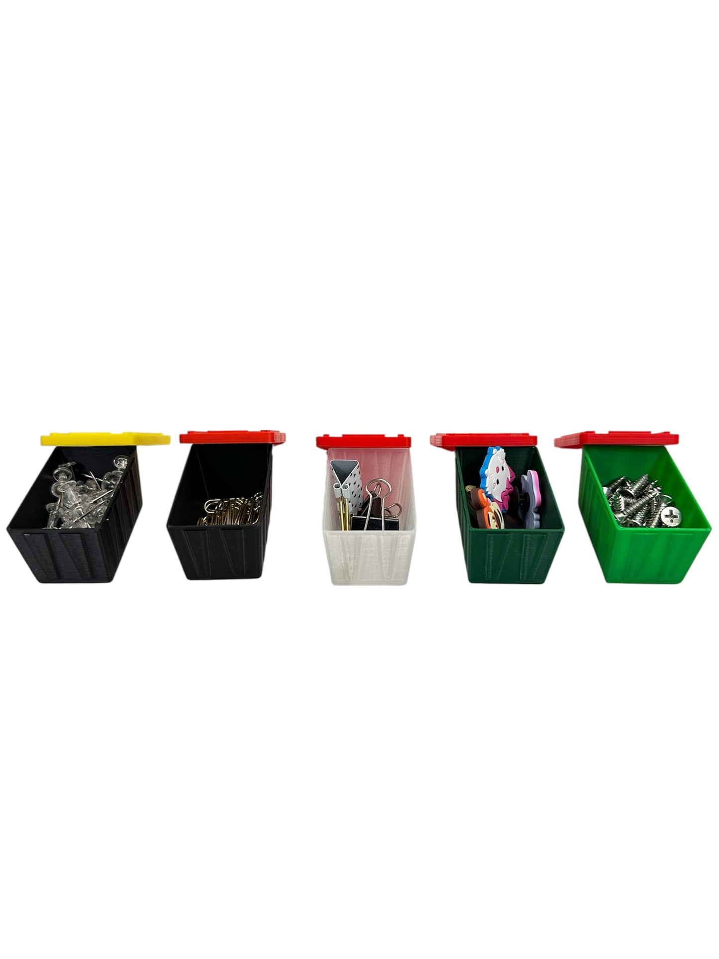 Mini Desktop Storage Tote Fun Stackable Organizer (SMALL)