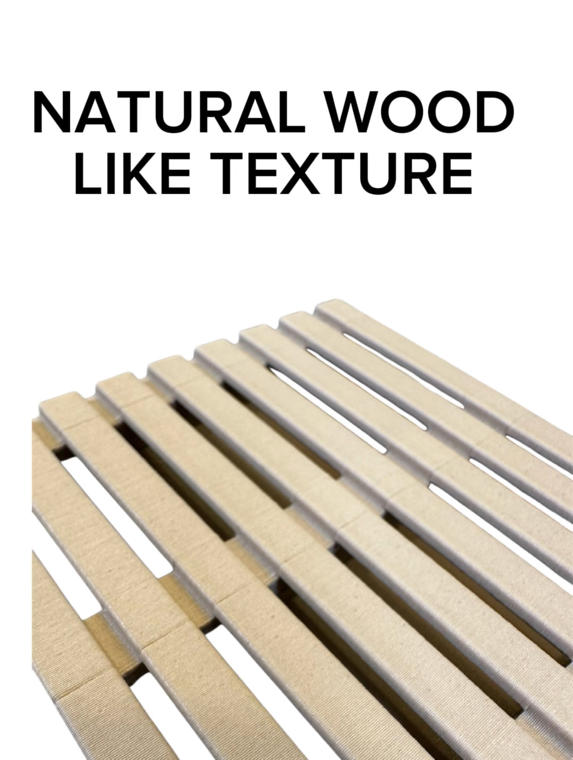 Pallet Coaster Set Made With Real Wood Fibers