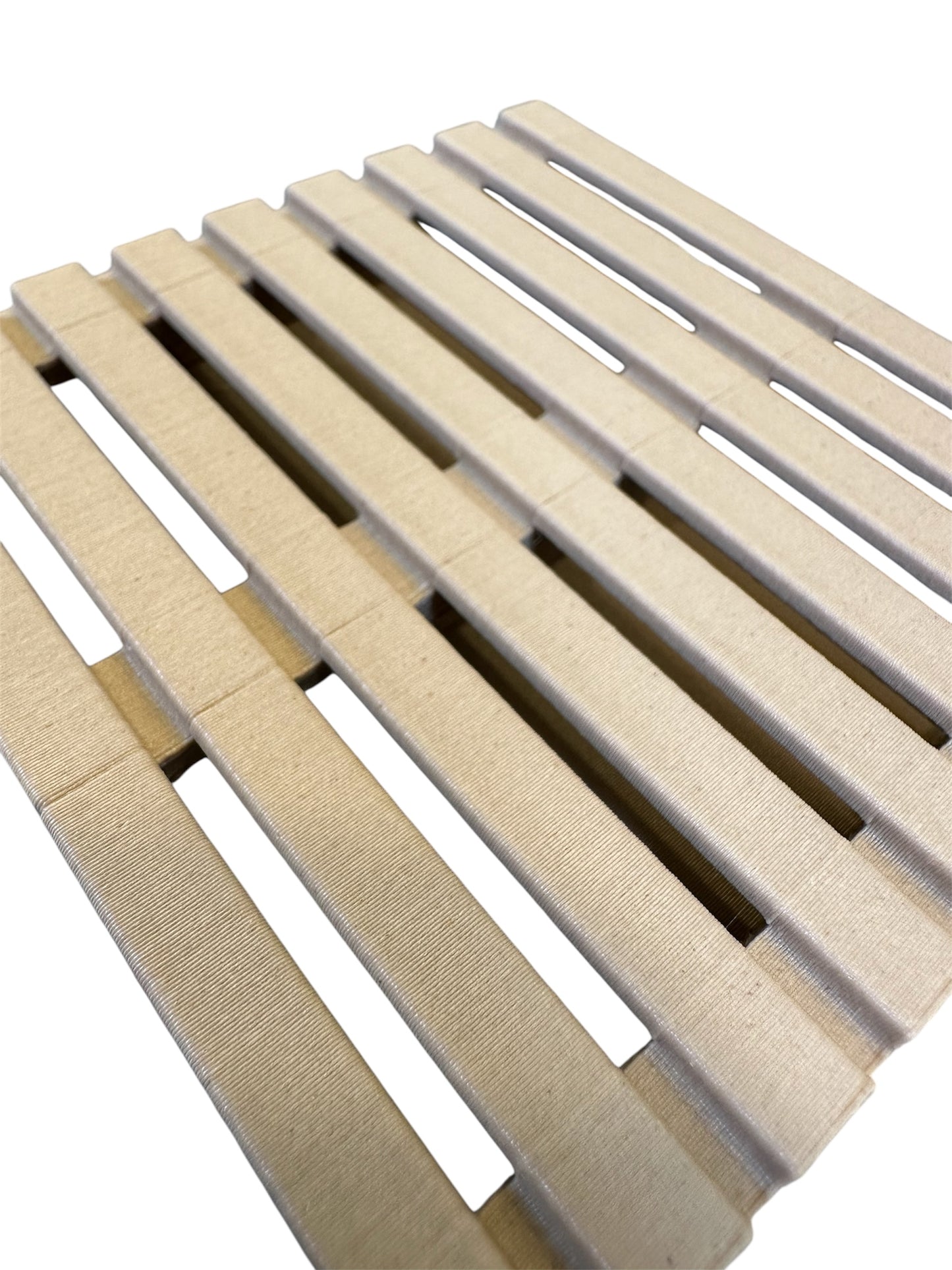 Pallet Coaster Set Made With Real Wood Fibers