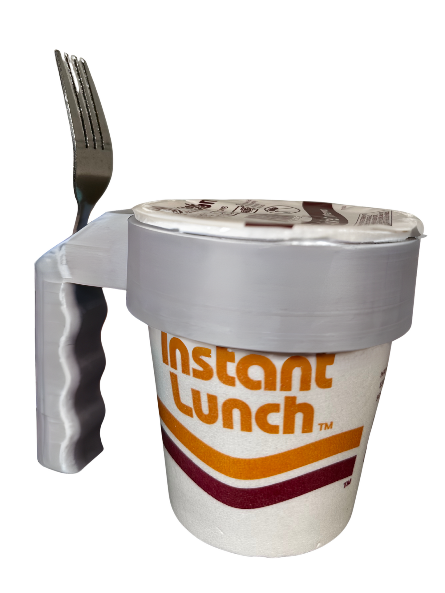 Noodle Cup Holder – With Built-In Utensil Slot