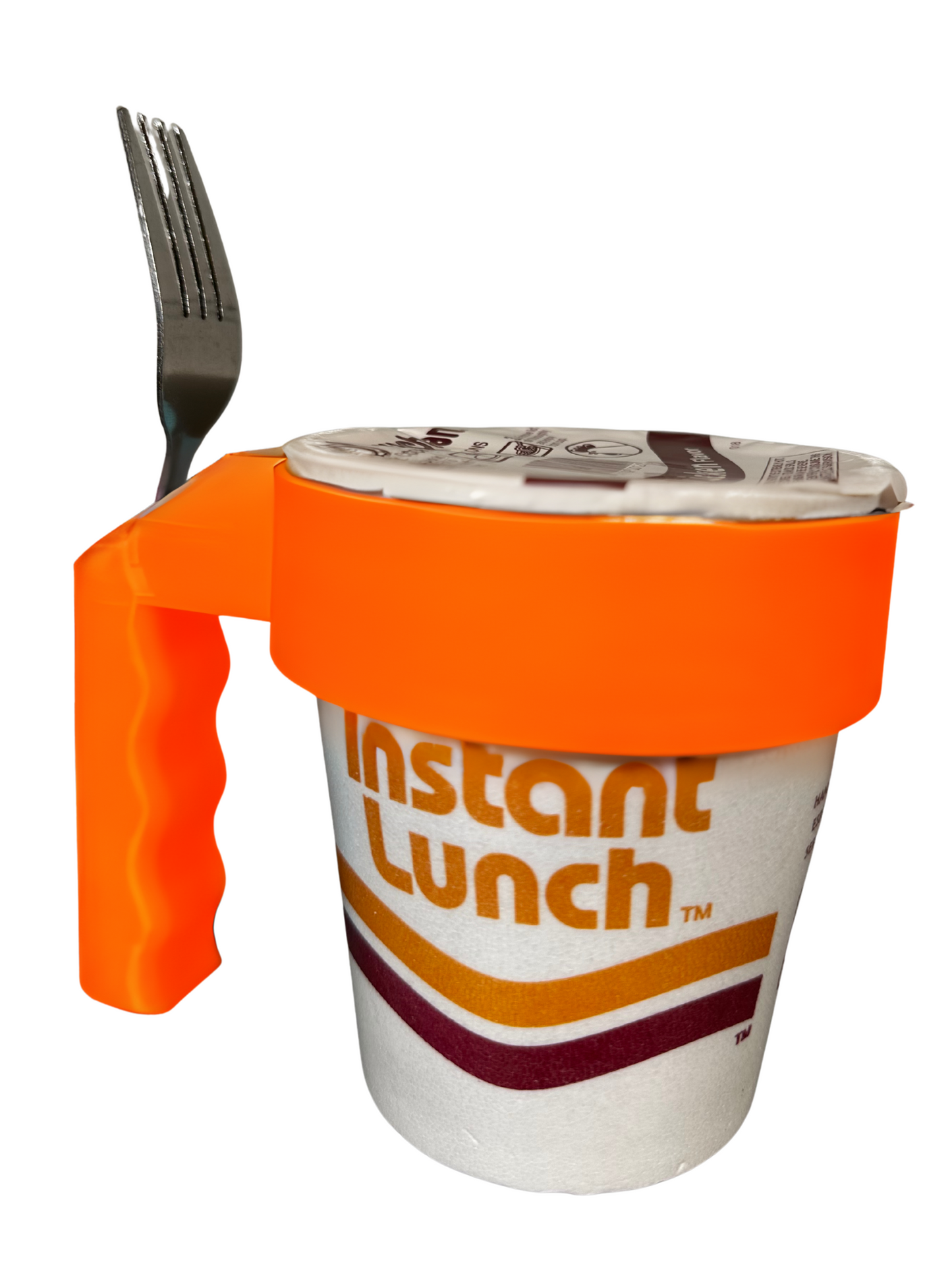 Noodle Cup Holder – With Built-In Utensil Slot