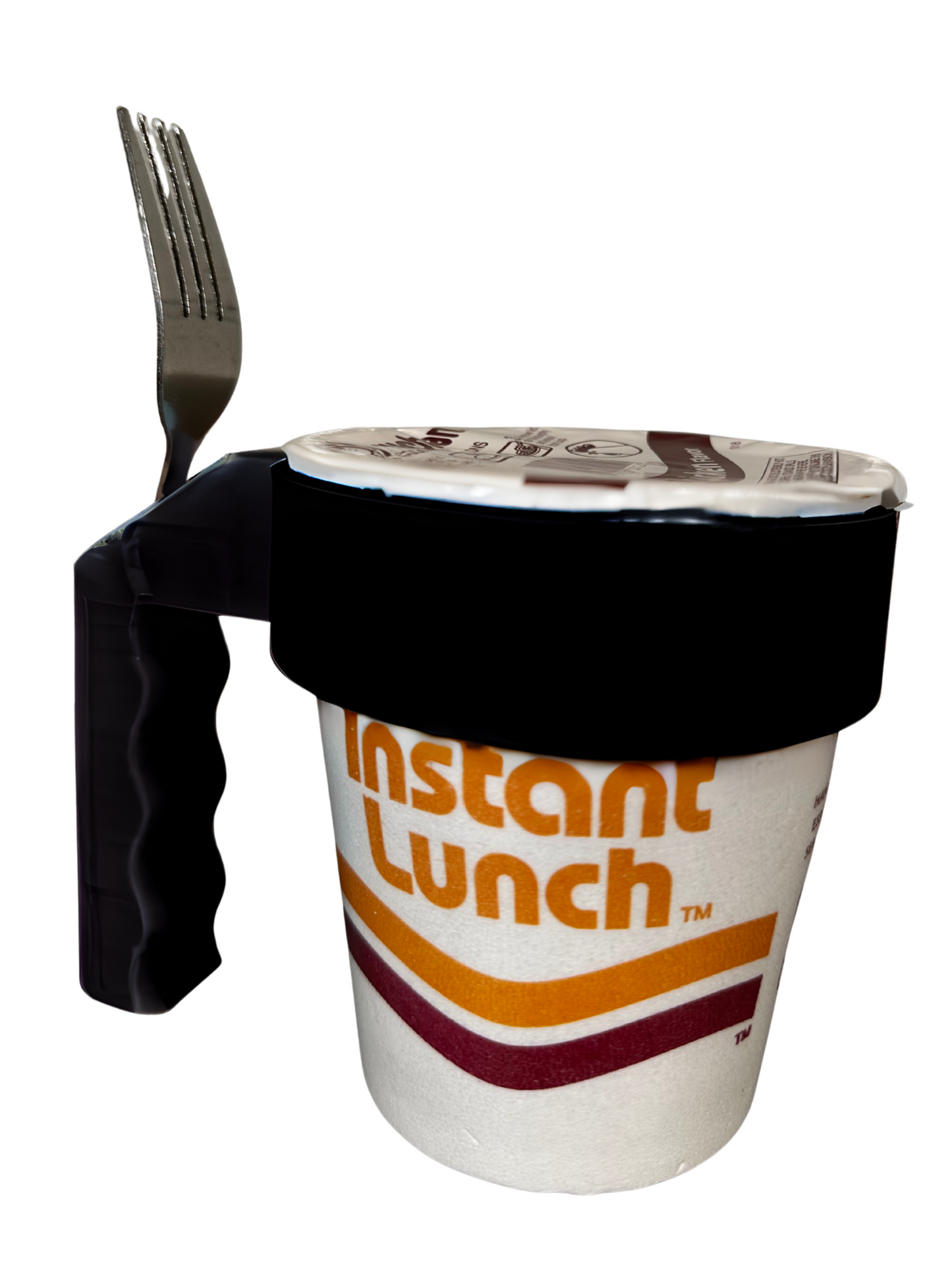 Noodle Cup Holder – With Built-In Utensil Slot
