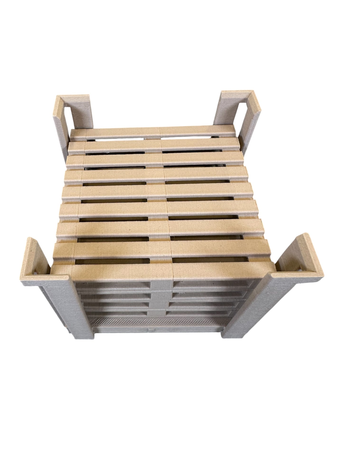 Pallet Coaster Set Made With Real Wood Fibers