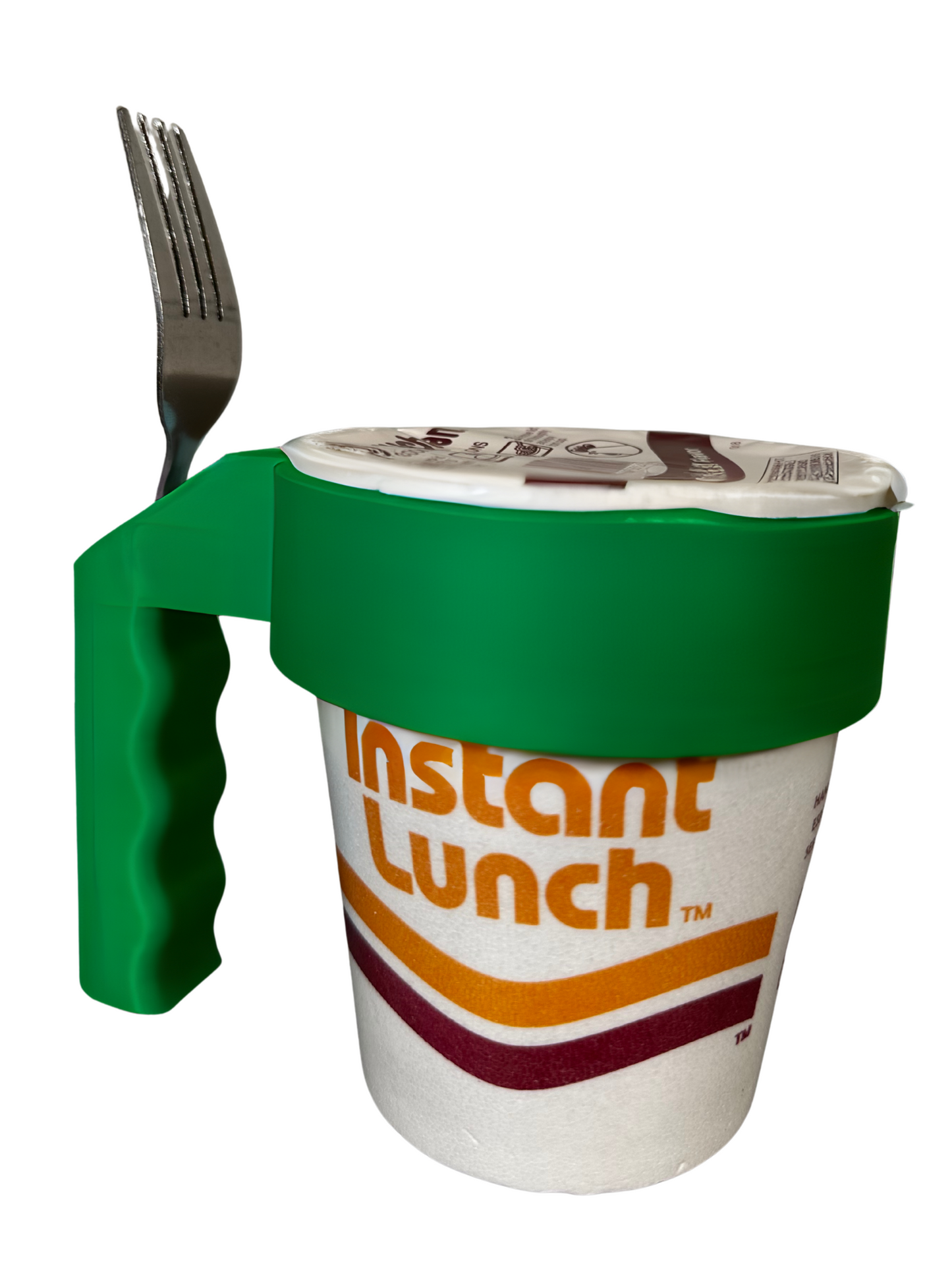 Noodle Cup Holder – With Built-In Utensil Slot