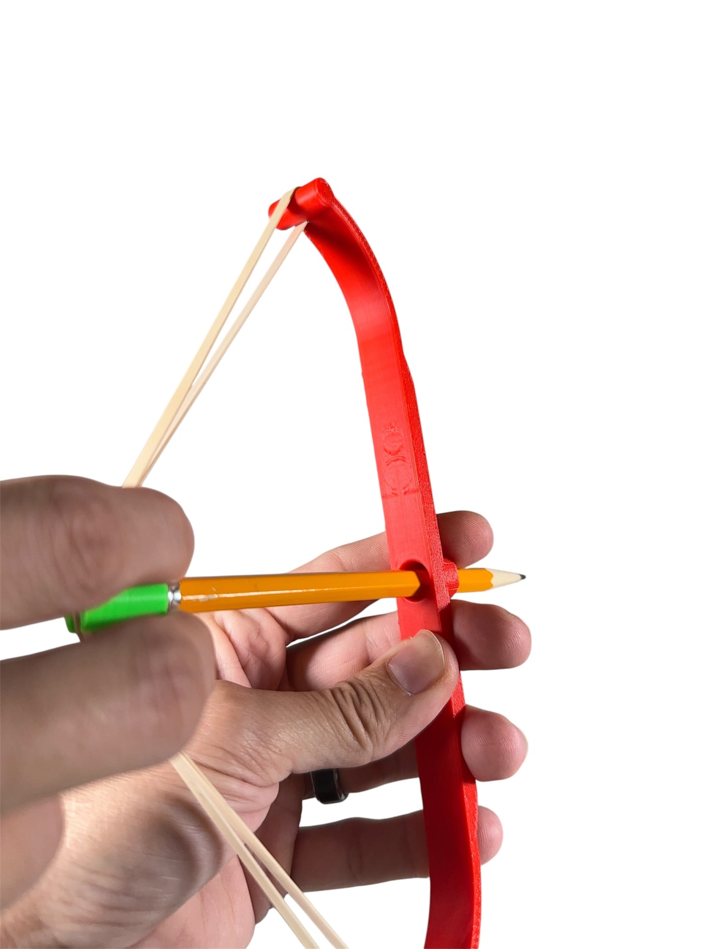 Mini Pocket Long Bow - 8.5 Inch Pencil Launcher
