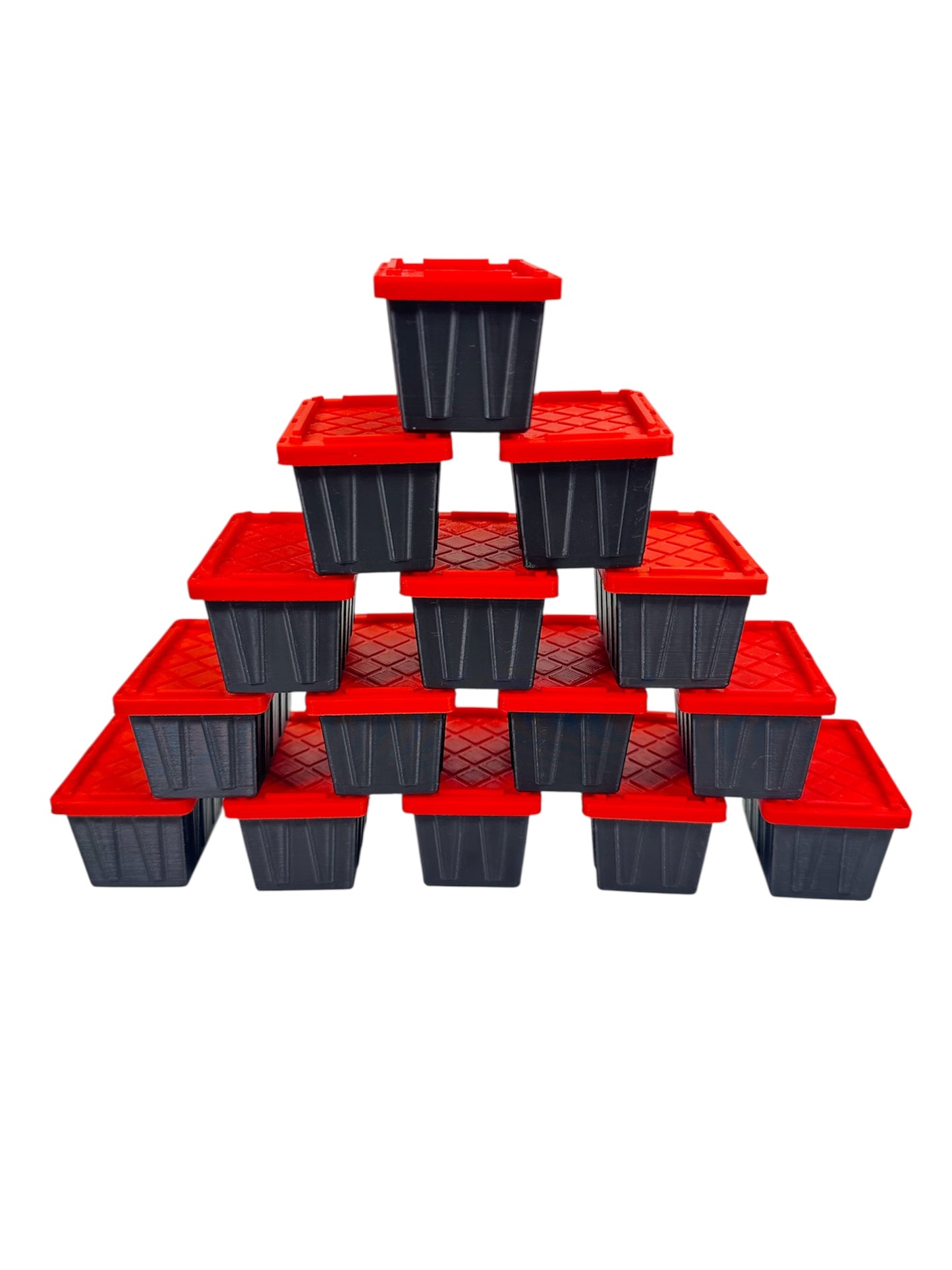Mini Desktop Storage Tote Fun Stackable Organizer (SMALL)