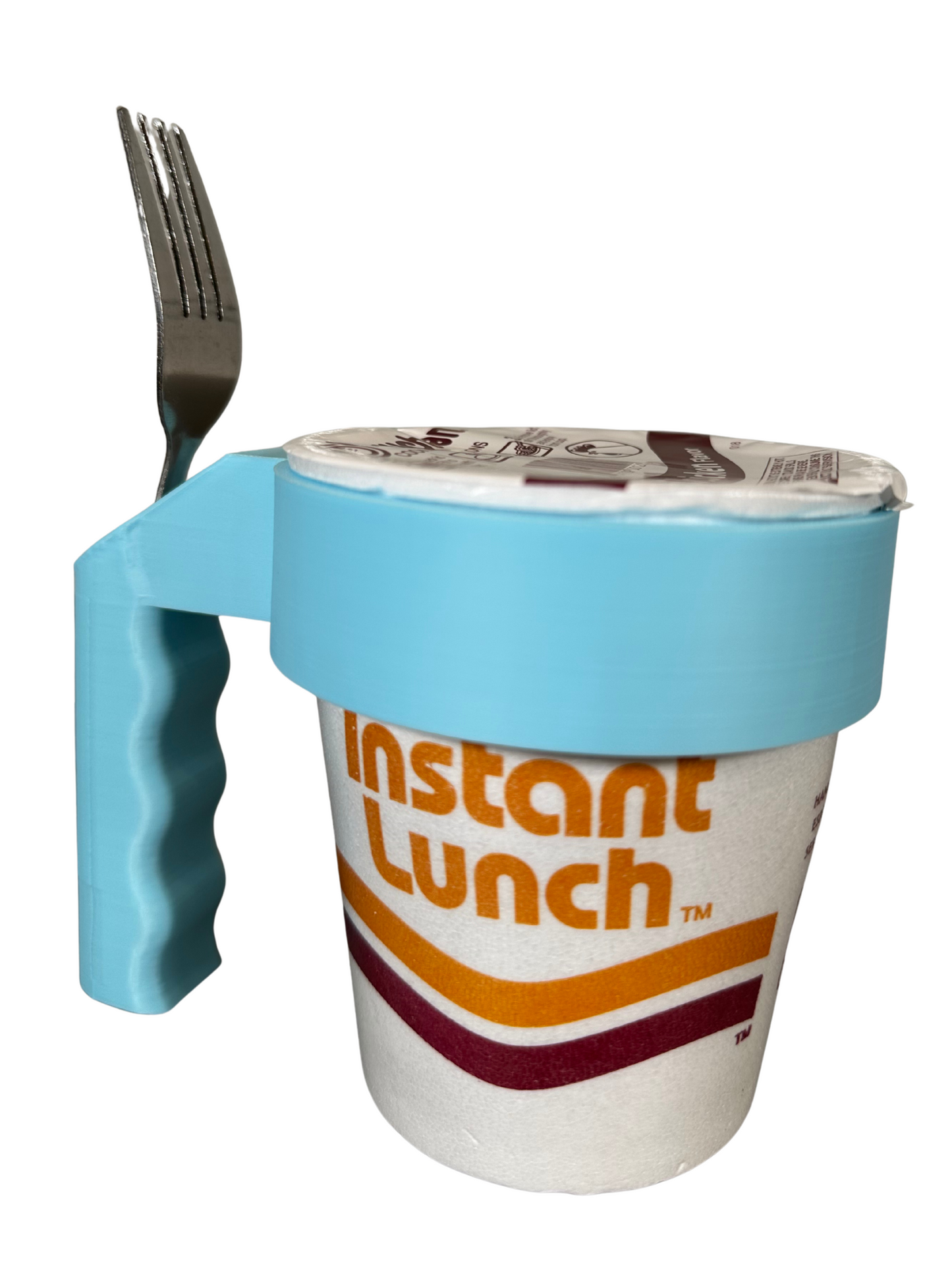 Noodle Cup Holder – With Built-In Utensil Slot