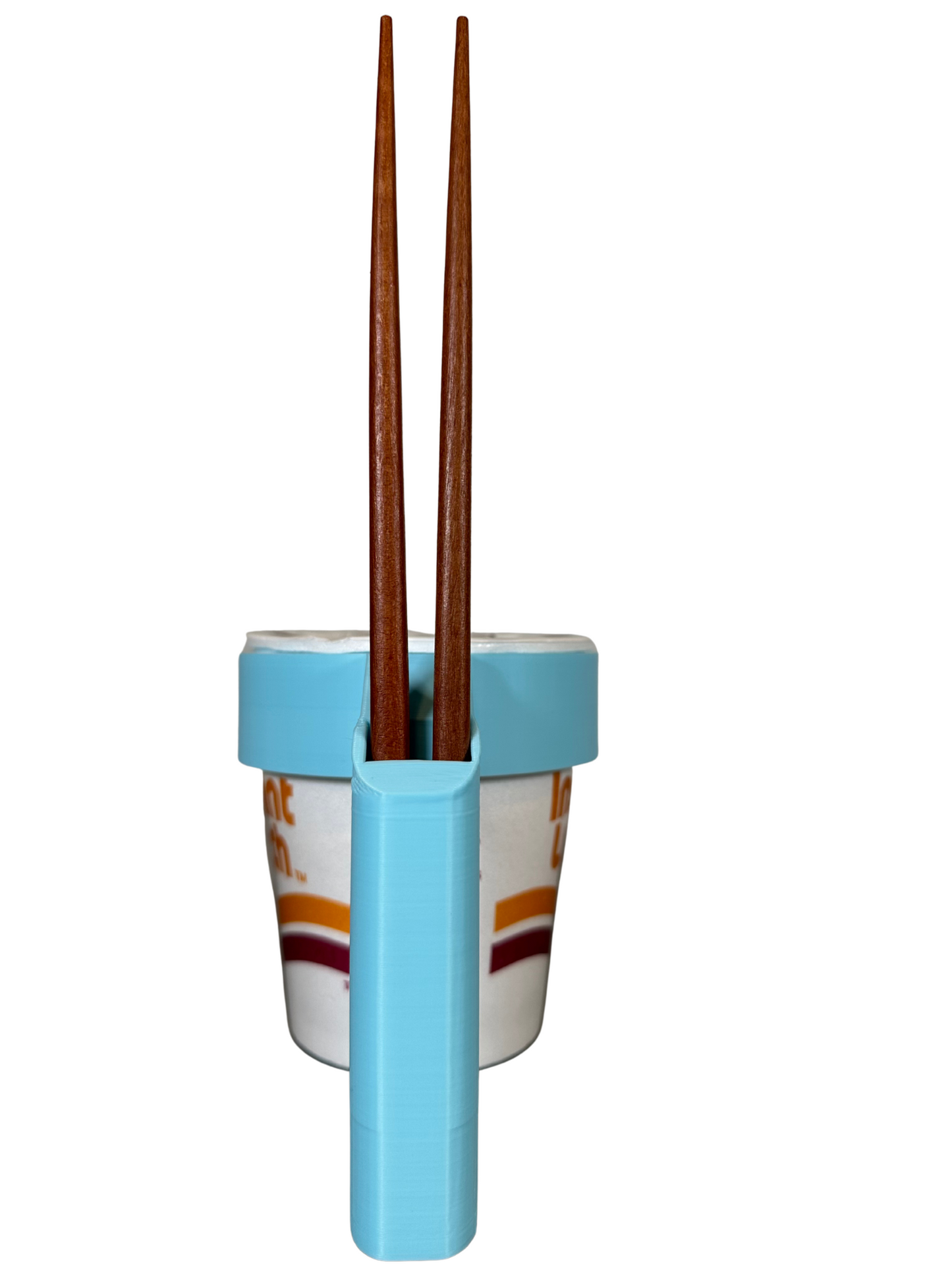Noodle Cup Holder – With Built-In Utensil Slot