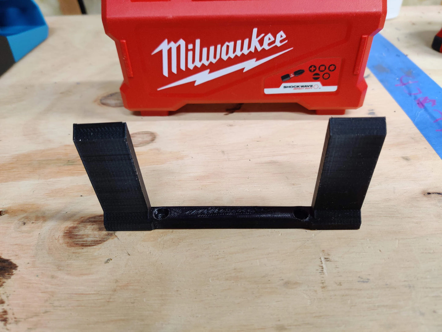Milwaukee Tool Case Holder - Wall Mount Storage Rack