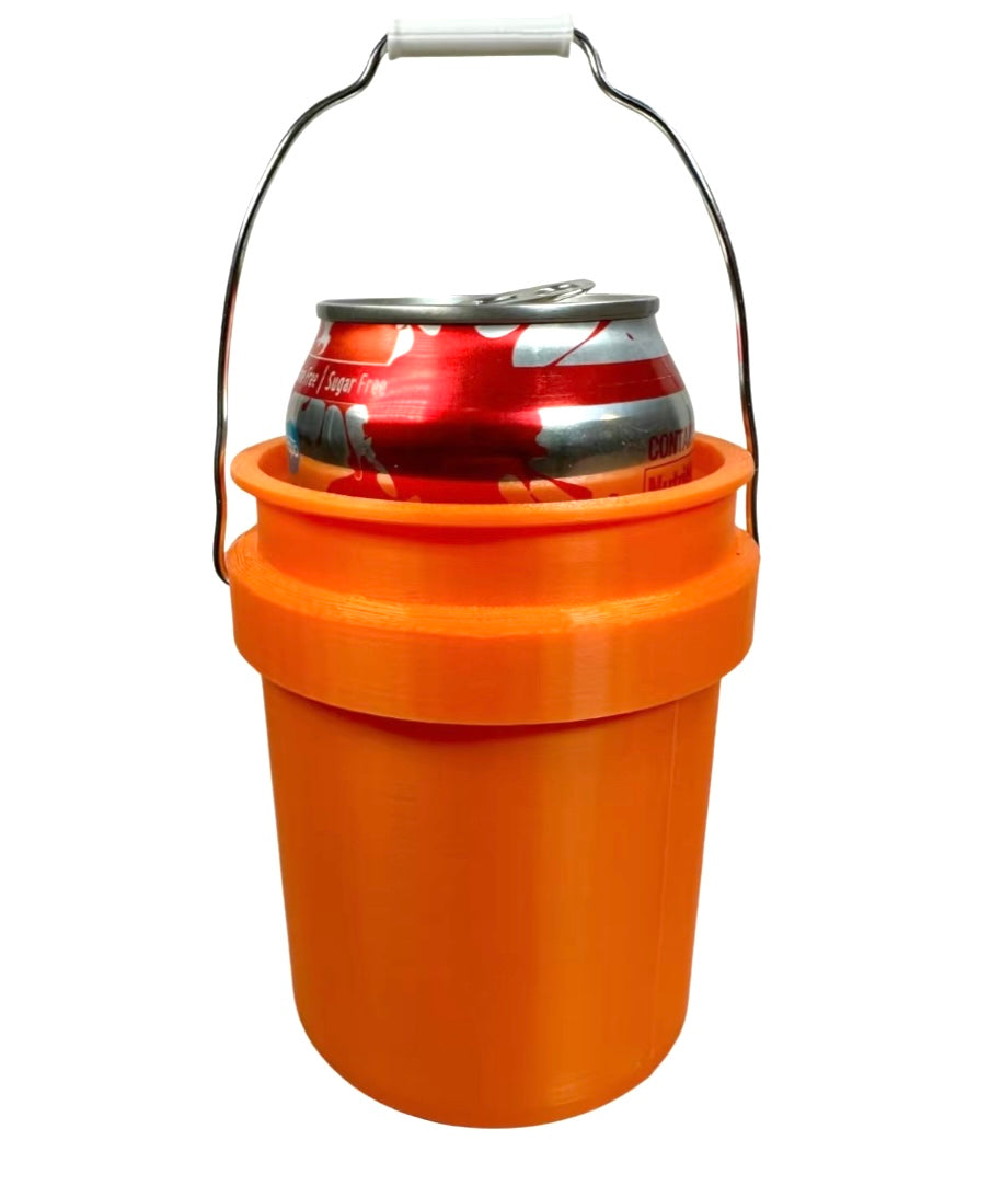 Drink Holder Bucket With Handel, Mini Bucket For Cans