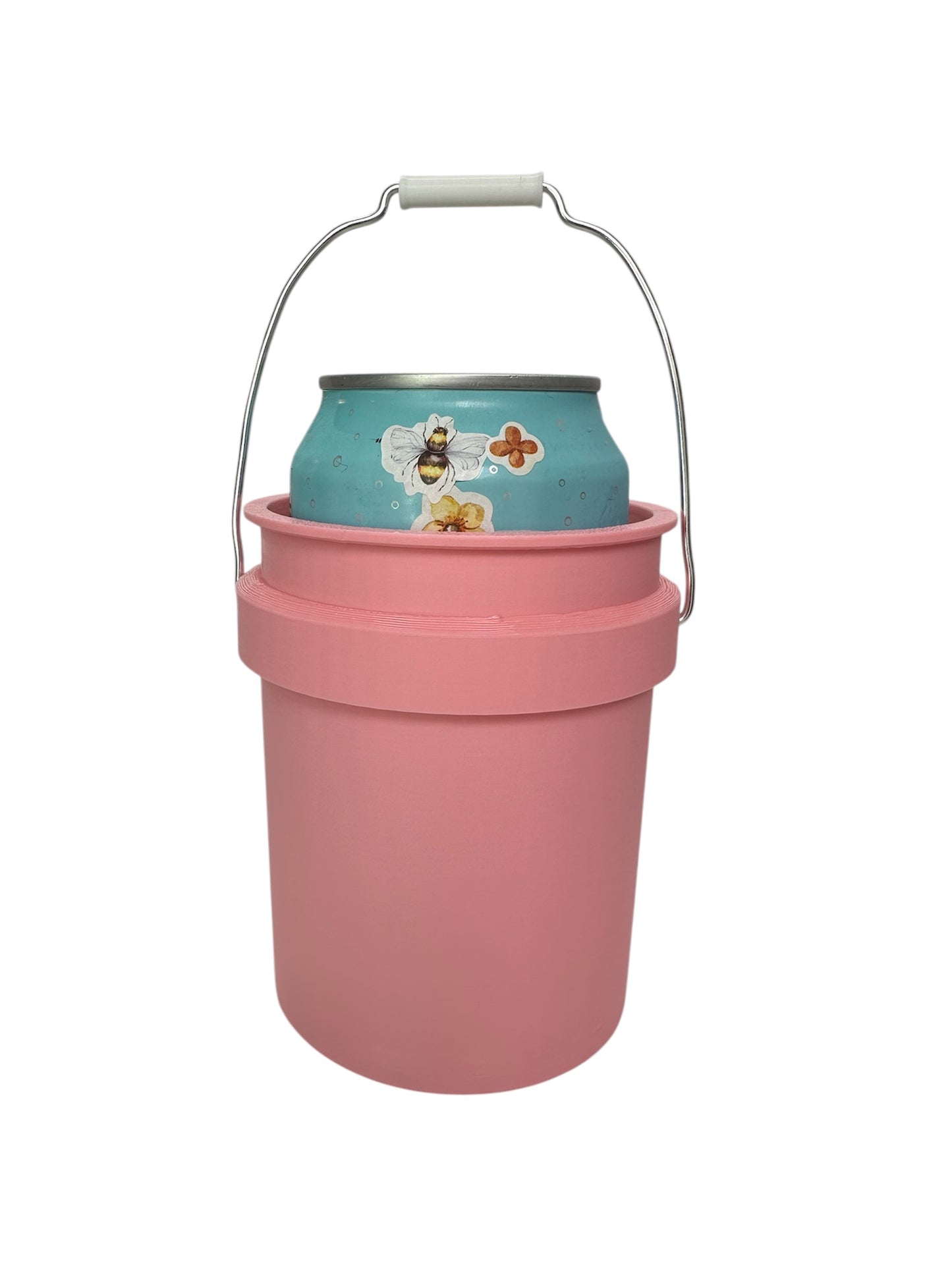 Drink Holder Bucket With Handel, Mini Bucket For Cans
