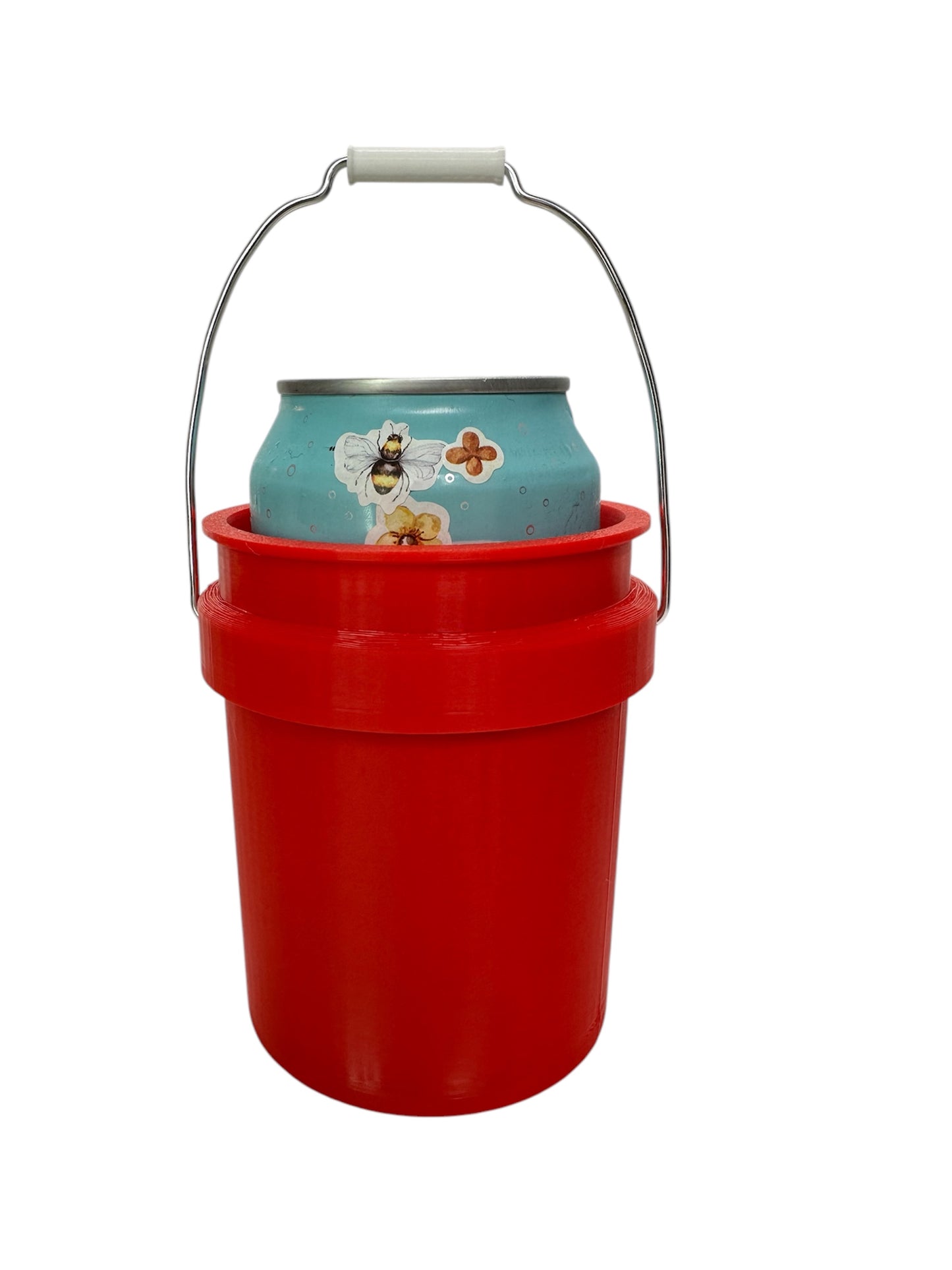 Drink Holder Bucket With Handel, Mini Bucket For Cans