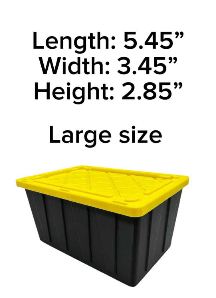 Desktop Storage Tote Stackable (LARGE)