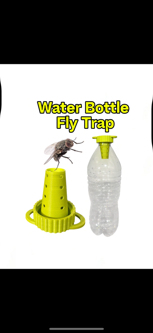 Water Bottle Fly Trap Catcher for Outdoors Patios Effective Insect Control Solution Catches Flies Easy