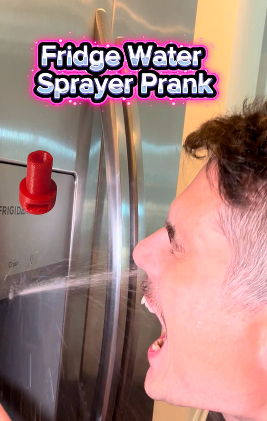 Refrigerator Sprayer Prank