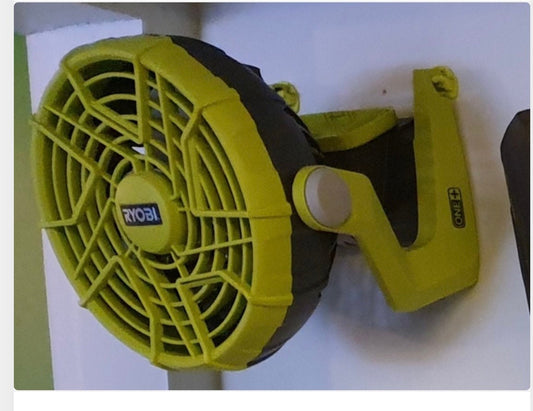 Ryobi one fan wall holder mount