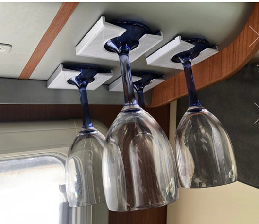 Rv wineglass holders