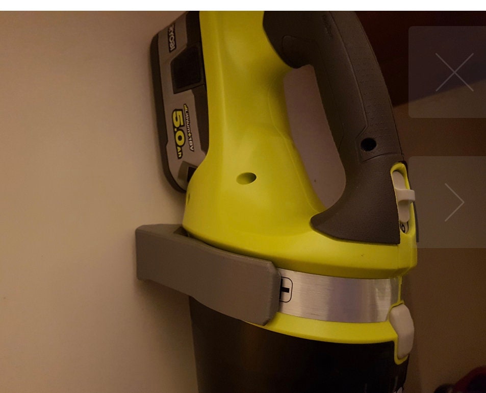Ryobi vacuum holder Ryobi one wall mount handheld vacuum