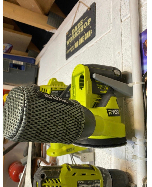 Ryobi One orbital sander R18ROS holder Ryobi one wall mount sander
